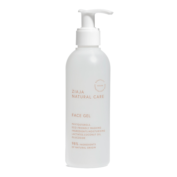 ZIAJA Gel za čišćenje lica NATURAL CARE, 190 ml | VESNA