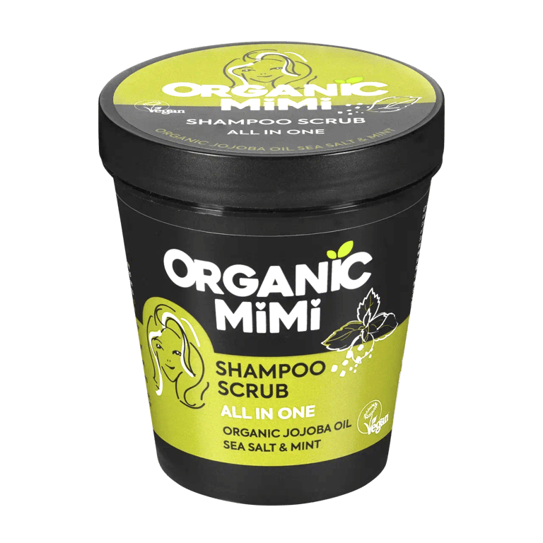Organic Mimi Piling šampon Morska so & Mint, 280 g | VESNA.RS