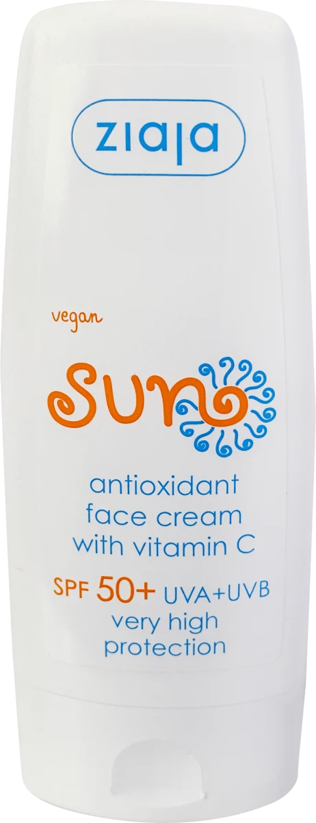 ZIAJA Sun antioksidativna krema za lice SPF50+, 50 ml | VESNA