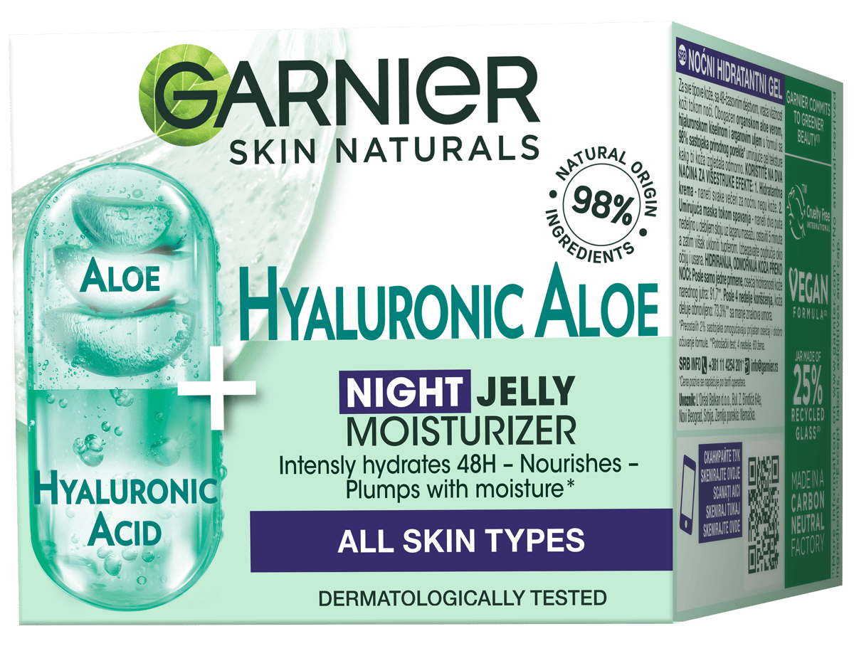 Garnier Skin Naturals Hyaluronic Aloe Jelly noćni hidrantni gel | VESNA.RS