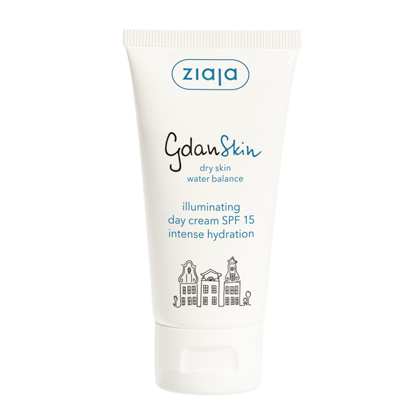 ZIAJA Dnevna Krema za lice GdanSkin Illuminating SPF15, 50 ml | VESNA