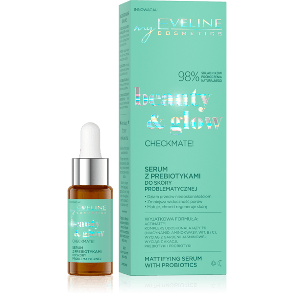 EVELINE Beauty & Glow – Serum za lice sa probioticima, 18 ml | VESNA