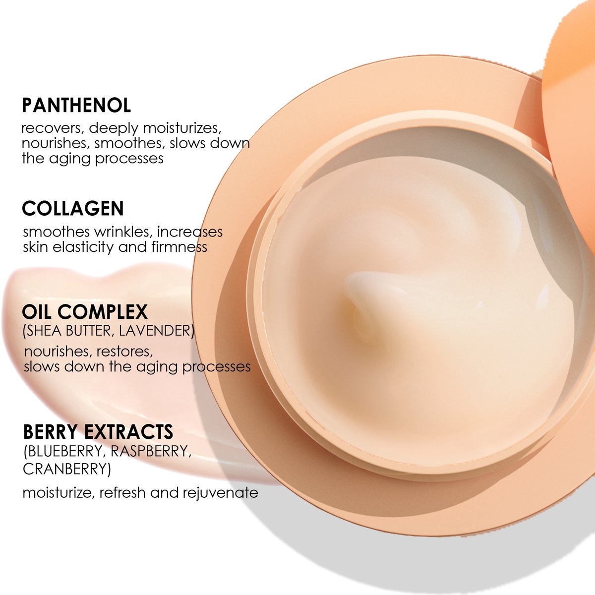 7DAYS SOS day & night cream PEACH VELVET | VESNA.RS