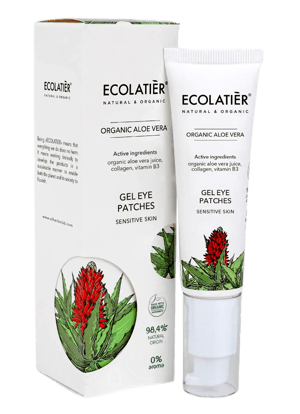 ECOLATIER Gel za flastere za područje ispod oka Organic Aloe Vera, 30 ml | VESNA