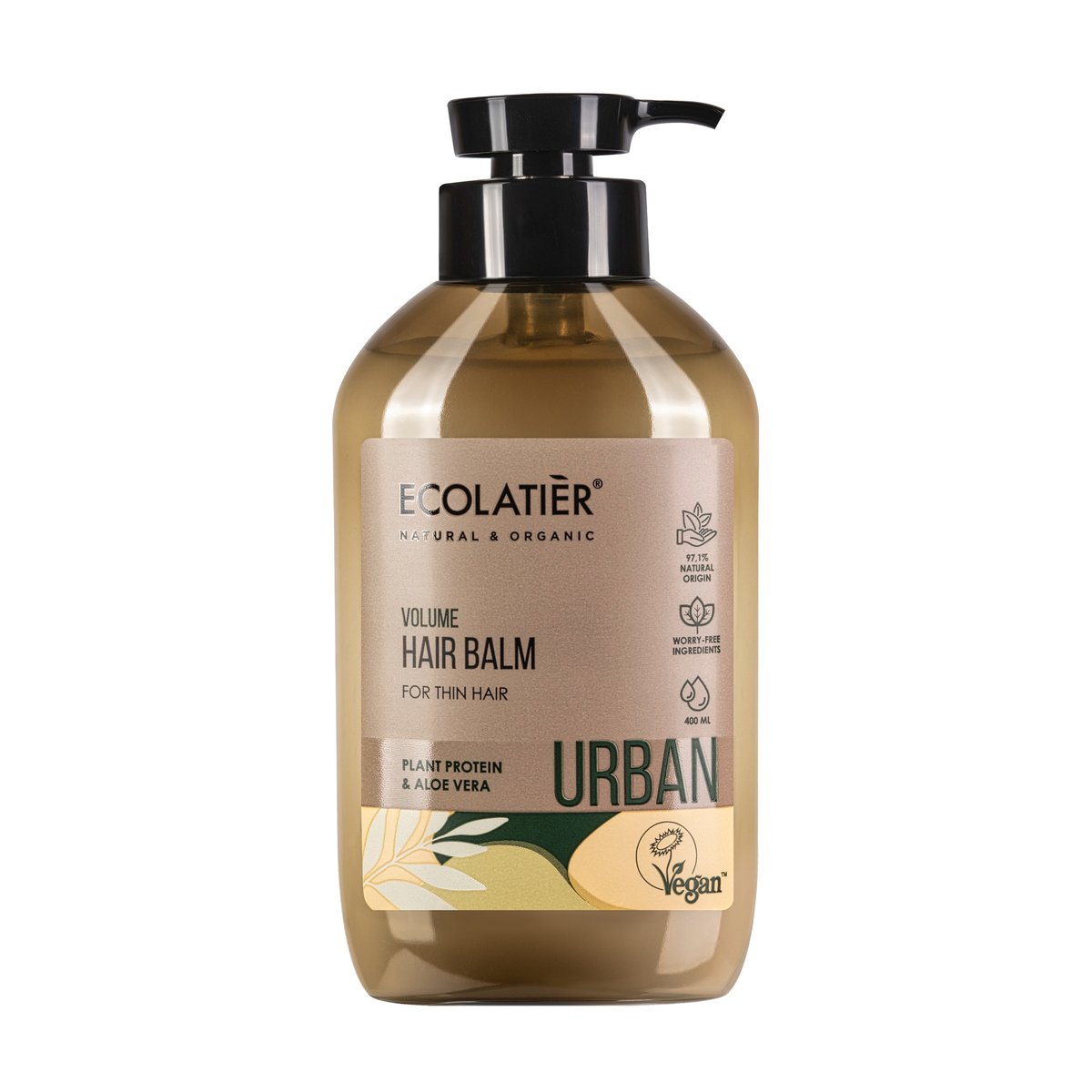 ECOLATIER URBAN Balzam za povećanje volumena, 400 ml | VESNA.RS