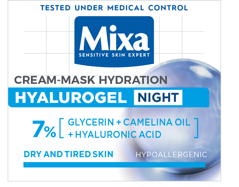 MIXA Hyalurogel noćna nega, 50 ml | VESNA.RS