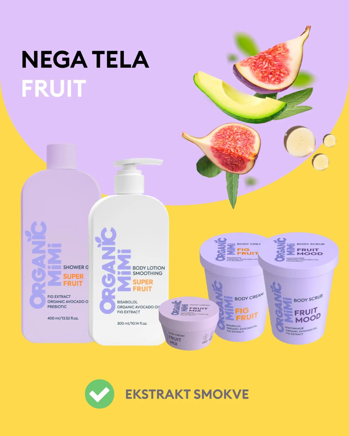 Gel za tuširanje Super fruit, 400 ml