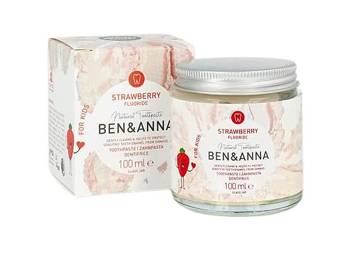 BEN & ANNA Pasta za zube Strawberry, 100ml | VESNA