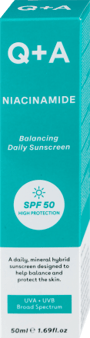Q+A NIACINAMIDE Krema za lice SPF 50, 50 ml | VESNA.RS