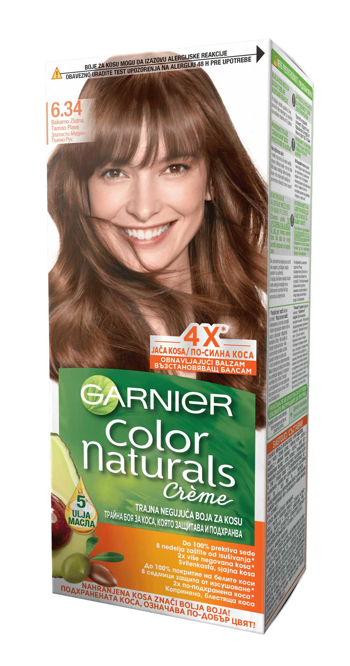 Garnier Color Naturals Boja za kosu 6.34 | VESNA.RS