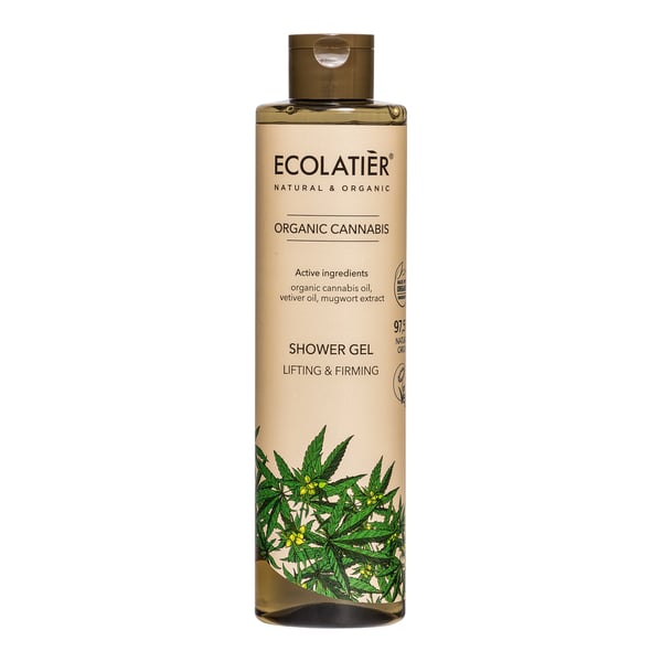 ECOLATIER Gel za tuširanje Organic Cannabis, 350 ml | VESNA