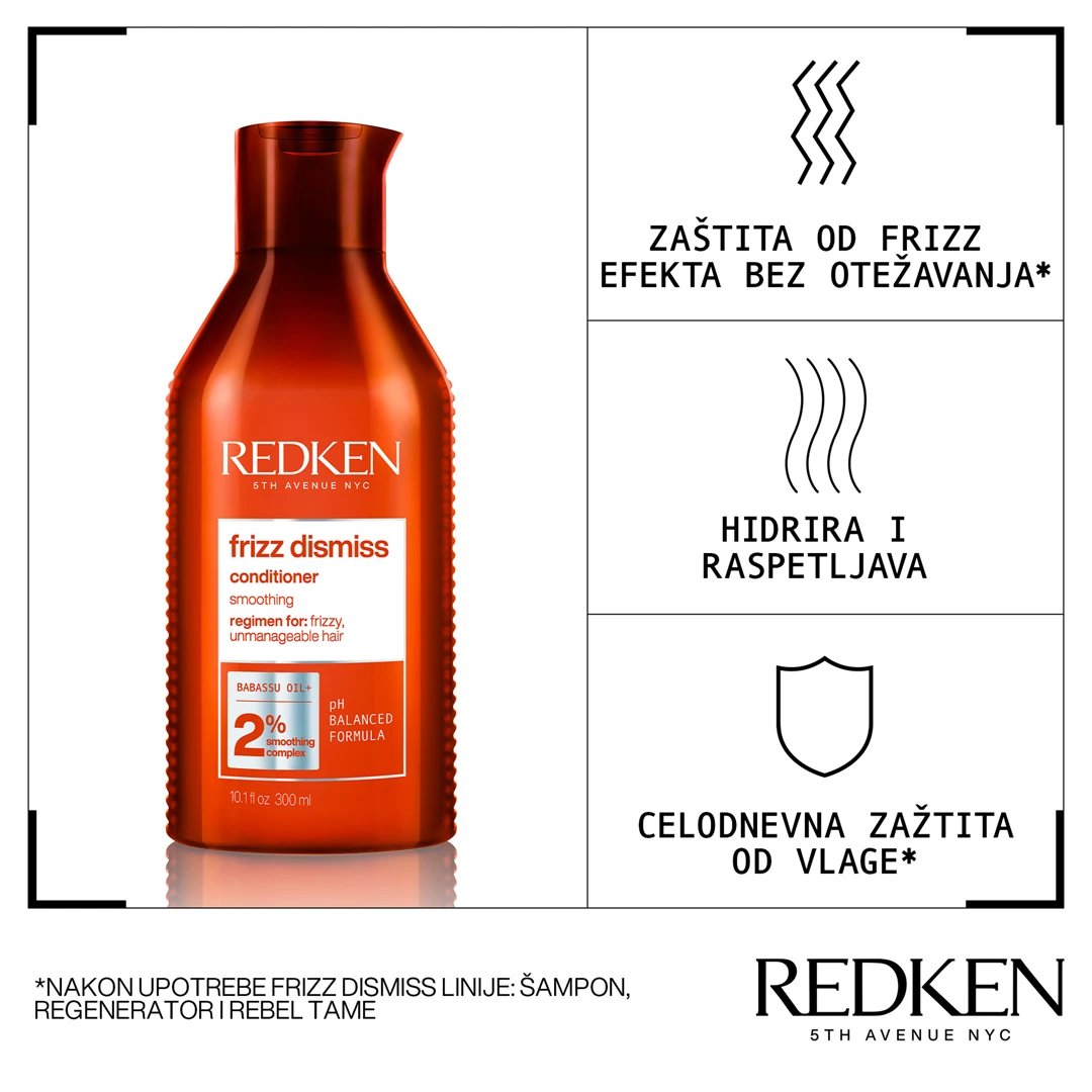 Redken FRIZZ DISMISS regenerator, 300 ml | VESNA.RS