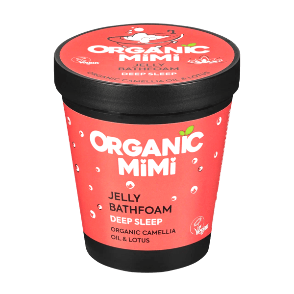 Organic Mimi Žele pena za kupanje Kamelija & Lotos, 200 ml | VESNA