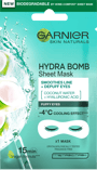 Garnier Skin Naturals Eye Tissue maska za oči za izravnjavanje borica oko očiju | VESNA.RS