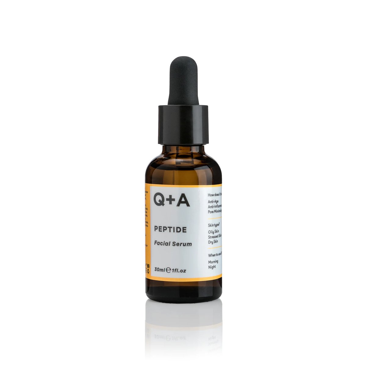 Q+A PEPTIDE Serum za lice protiv starenja, 30 ml | VESNA.RS