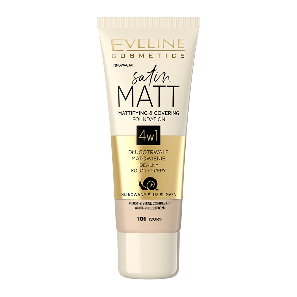 Satin Matt Mattifying – Tečni puder, 30 ml