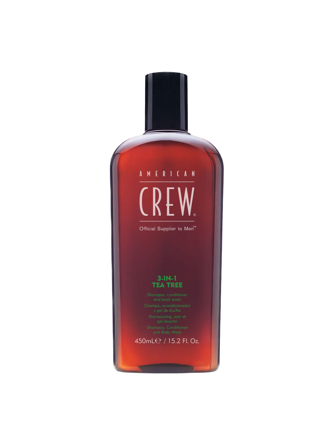 American Crew 3 in 1 Šampon, balzam i gel za tuširanje Tea tree, 450 ml | VESNA.RS