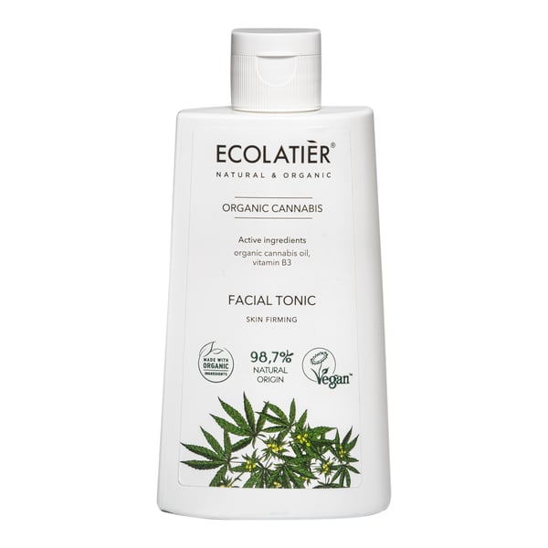 ECOLATIER Tonik za lice Organic Cannabis, 250 ml | VESNA