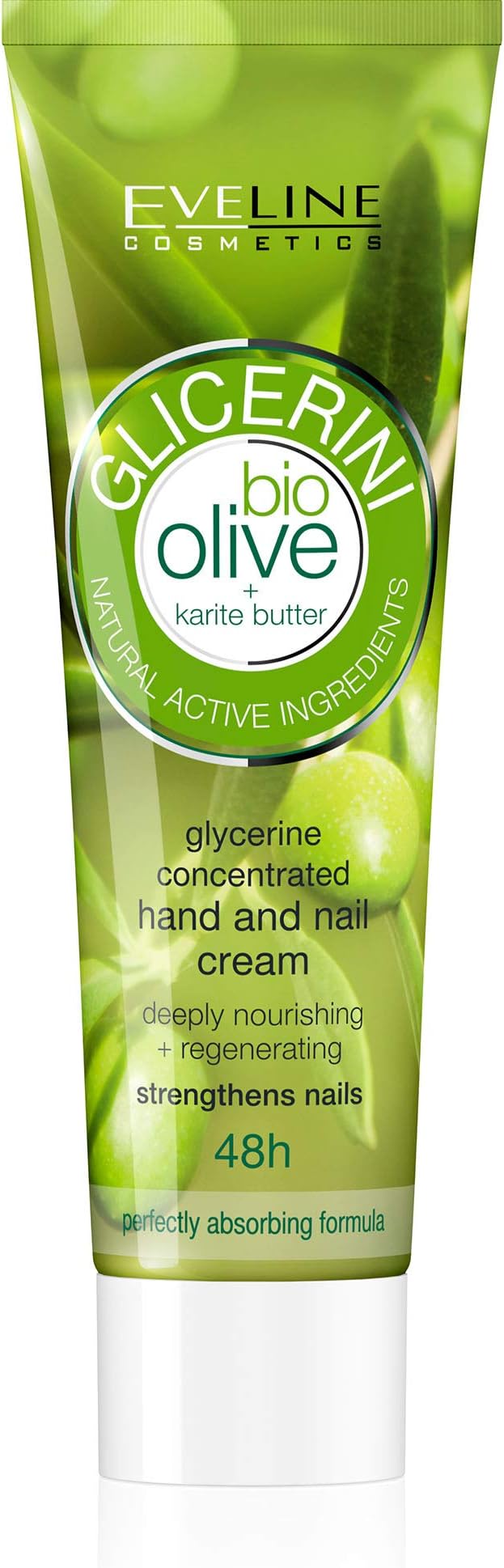EVELINE Glicerinska Bio–Olive + Karite Butter Krema za ruke i nokte, 100 ml | VESNA.RS