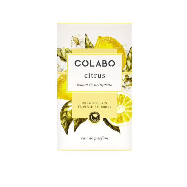 COLABO Toaletna voda CITRUS Lemon & petitgrain, 100 ml | VESNA