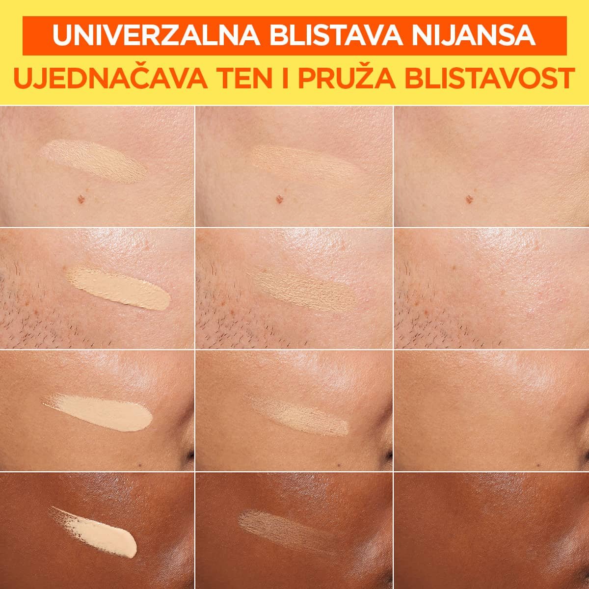Garnier Skin Naturals Vitamin C dnevni fluid za blistavu kožu SPF50+, 40 ml | VESNA.RS