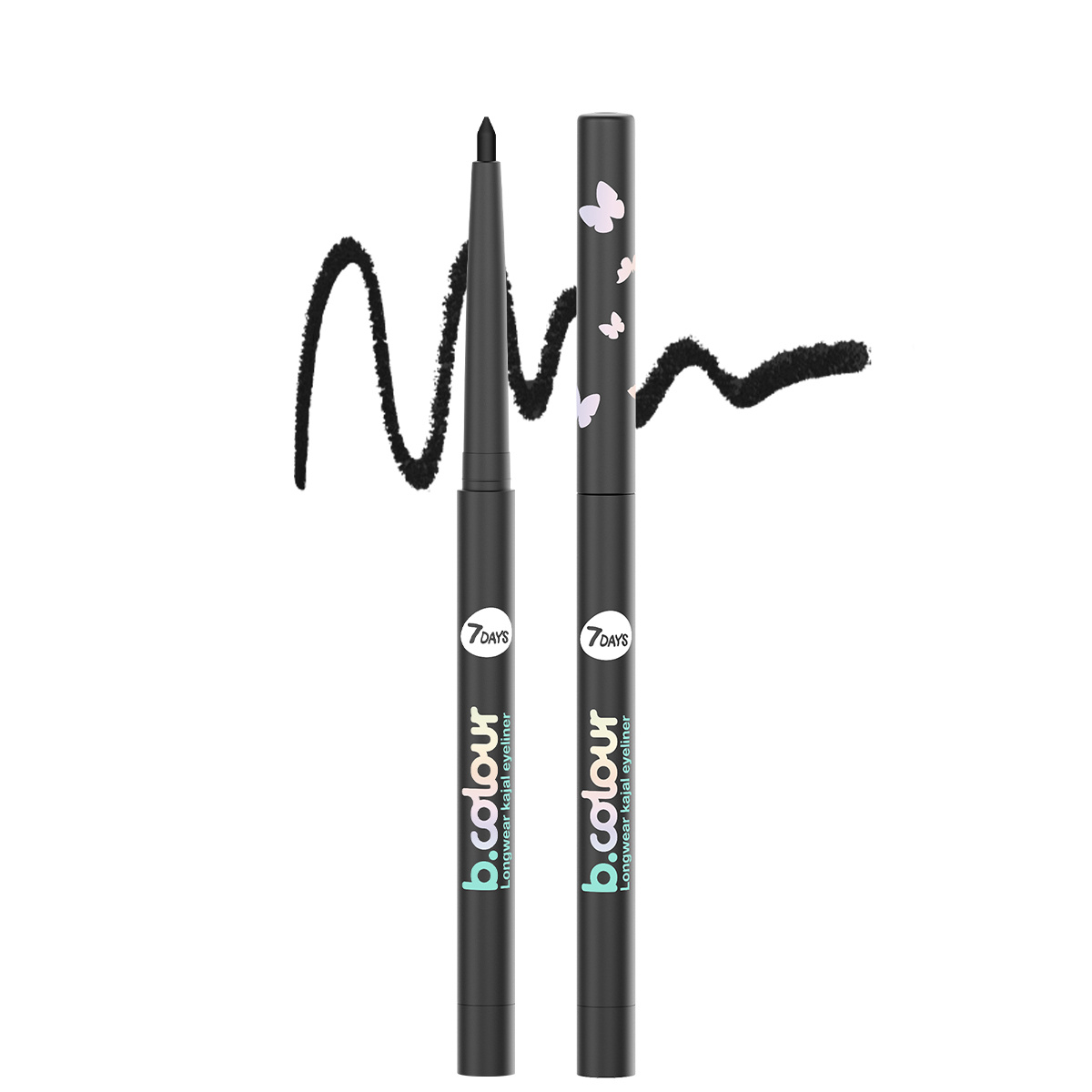 7DAYS B.COLOUR Longwear kayal eyeliner /07 Black | VESNA.RS