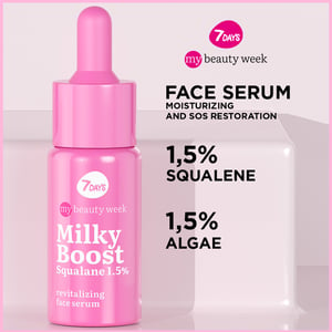 7DAYS Revitalizujući serum za lice MILKY BOOST SQUALANE 1,5% | VESNA