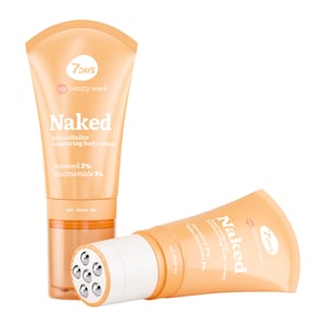 7DAYS MY BEAUTY WEEK NAKED Anti-celulit krema za telo Seaweed 2% + Niacinamide 1%, 130 ml | VESNA