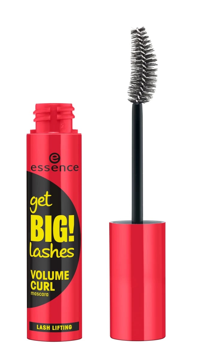 essence get Big! Lashes volume Curl maskara — 01 Black | VESNA.RS