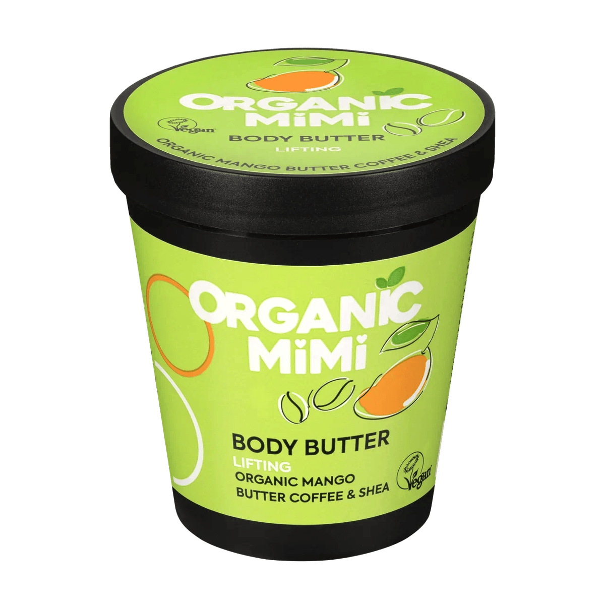 Organic Mimi Puter za telo Mango & Kafa, 200 ml | VESNA.RS
