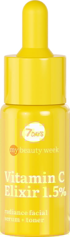 7DAYS MY BEAUTY WEEK VITAMIN C ELIXIR 1,5% Radiance serum za lice i toner, 20 ml | VESNA.RS