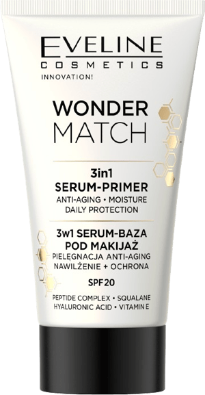 EVELINE Wonder Match 3 in1 Prajmer-Serum, 30 ml | VESNA