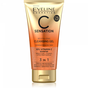 EVELINE Gel za čišćenje lica C Sensation 3–in–1, 150 ml | VESNA