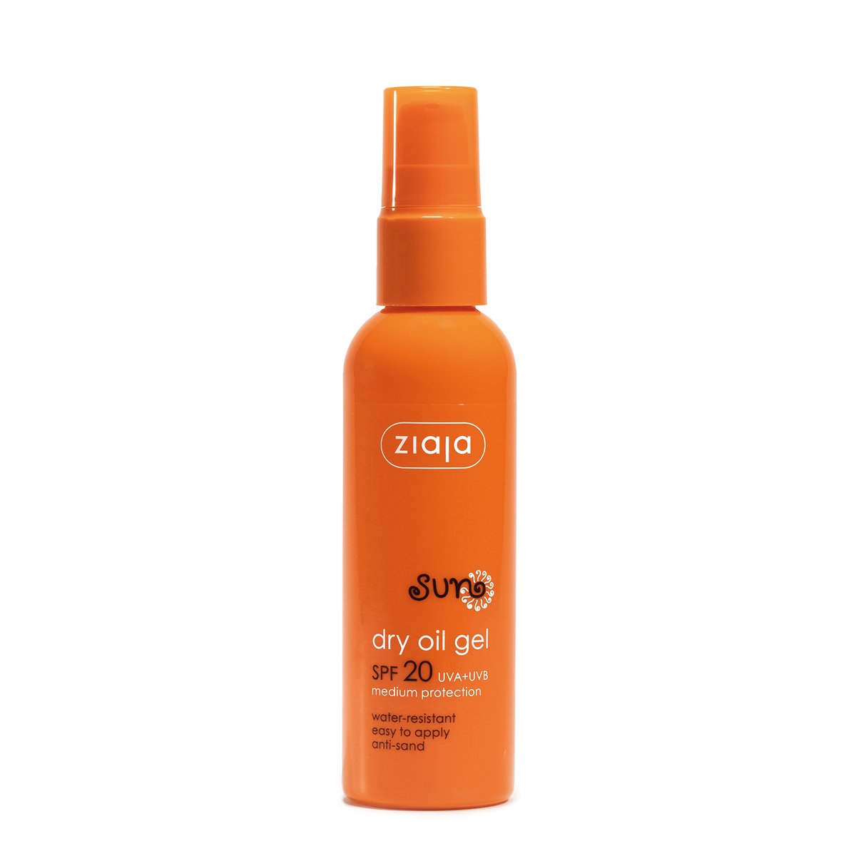 ZIAJA Sun suvo ulje u gelu SPF20, 90 ml | VESNA.RS