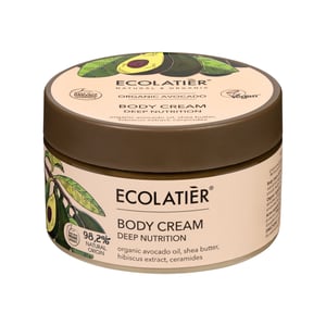 ECOLATIER Krema za telo Organic Avocado, 250 ml | VESNA