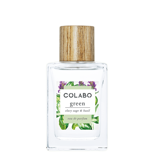 COLABO Toaletna voda GREEN Clary sage & basil, 100 ml | VESNA