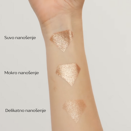 EVELINE Choco Glamour Senka za oči – 01 Moon Sparkle | VESNA