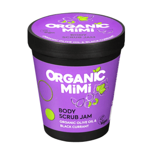 Organic Mimi Džem piling za telo Maslina & Crna ribizla, 250 g | VESNA