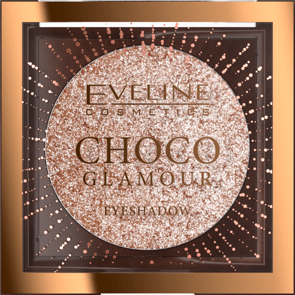 EVELINE Choco Glamour Senka za oči – 01 Moon Sparkle | VESNA