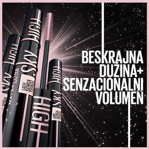 Maybelline New York Lash Sensational Sky High Cosmic Black maskara | VESNA