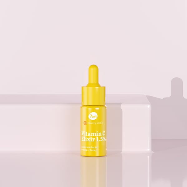 7DAYS MY BEAUTY WEEK VITAMIN C ELIXIR 1,5% Radiance serum za lice i toner, 20 ml | VESNA