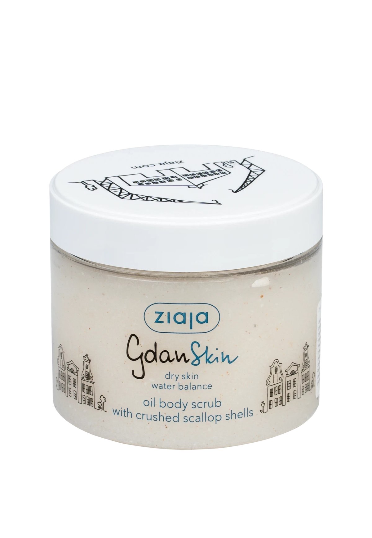 ZIAJA Uljani piling za telo GdanSkin, 500 ml | VESNA.RS