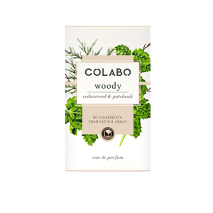 COLABO Toaletna voda WOODY Cedarwood & patchouli, 100 ml | VESNA