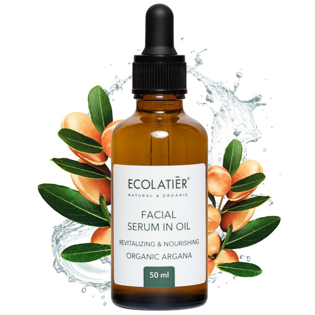 ECOLATIER Serum za lice u ulju Organic Argana, 50 ml | VESNA.RS