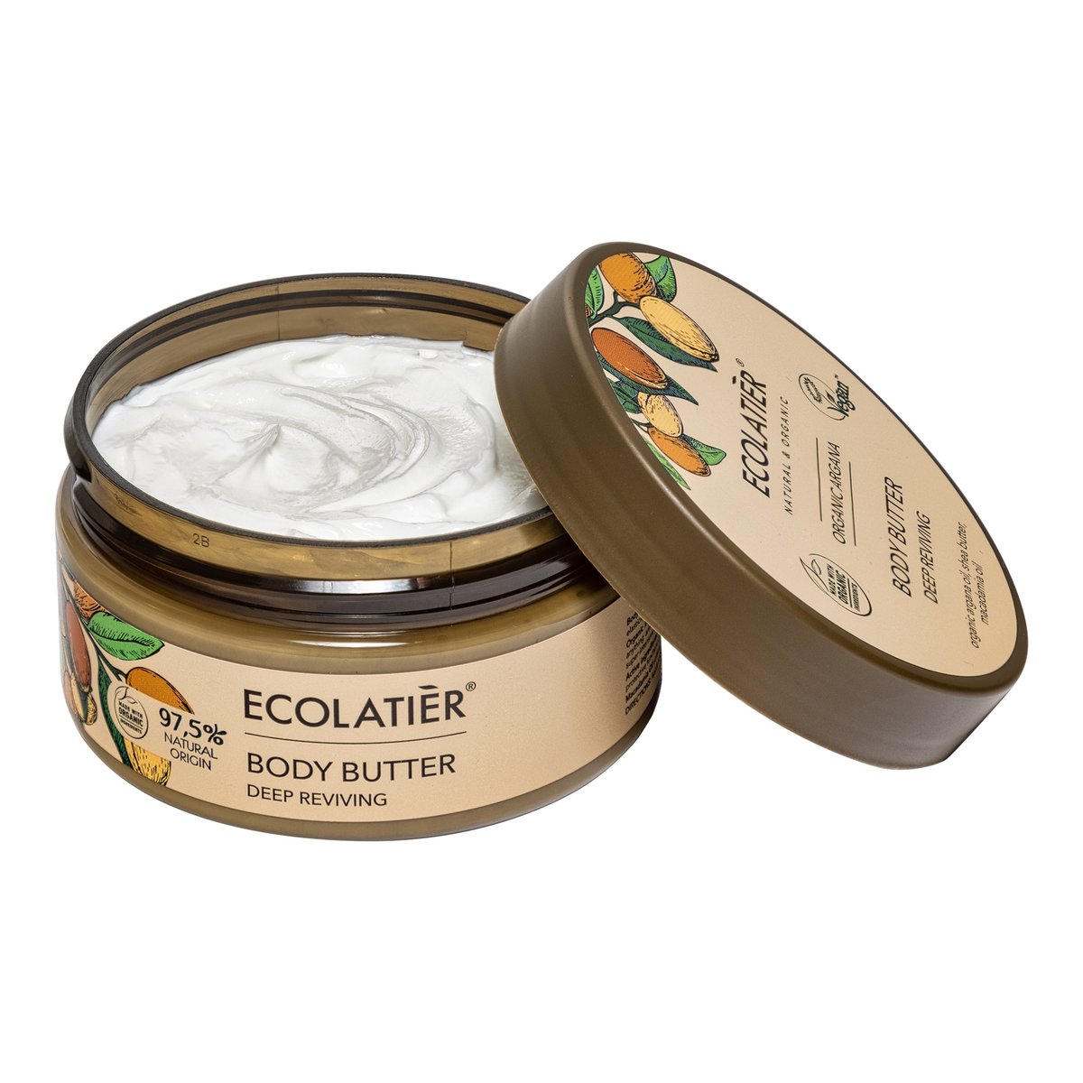 ECOLATIER Puter za telo Organic Argana, 250 ml | VESNA.RS