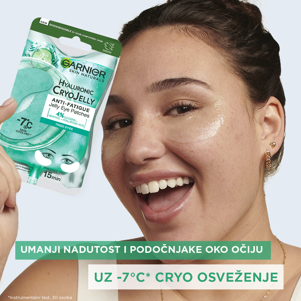 Garnier Skin Naturals Jelly gel-maska za oči sa efektom hlađenja | VESNA.RS