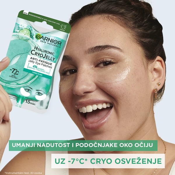 Garnier Skin Naturals Jelly gel-maska za oči sa efektom hlađenja | VESNA