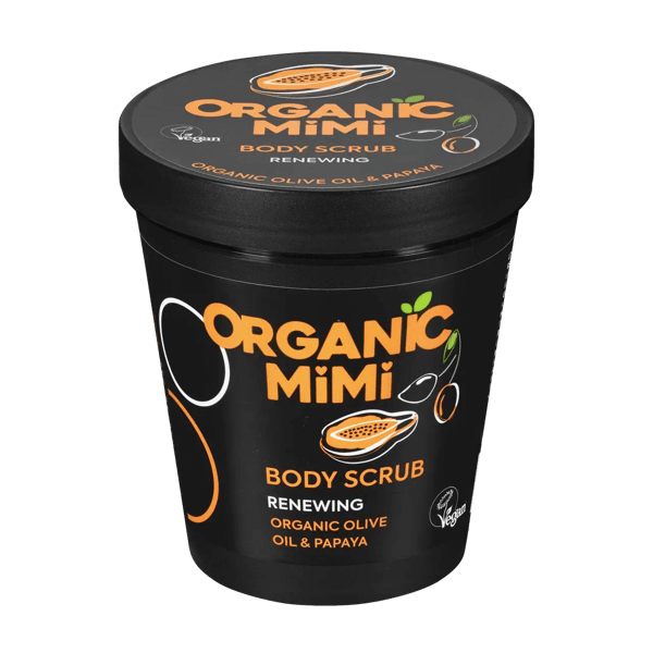 Organic Mimi Piling za telo Maslina & Papaja, 250 g | VESNA