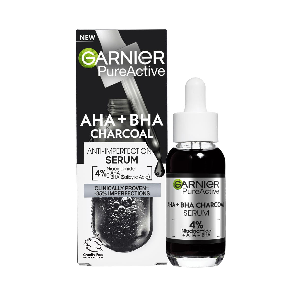 Garnier Pure Active Anti-Imperfection crni serum, 30ml | VESNA.RS