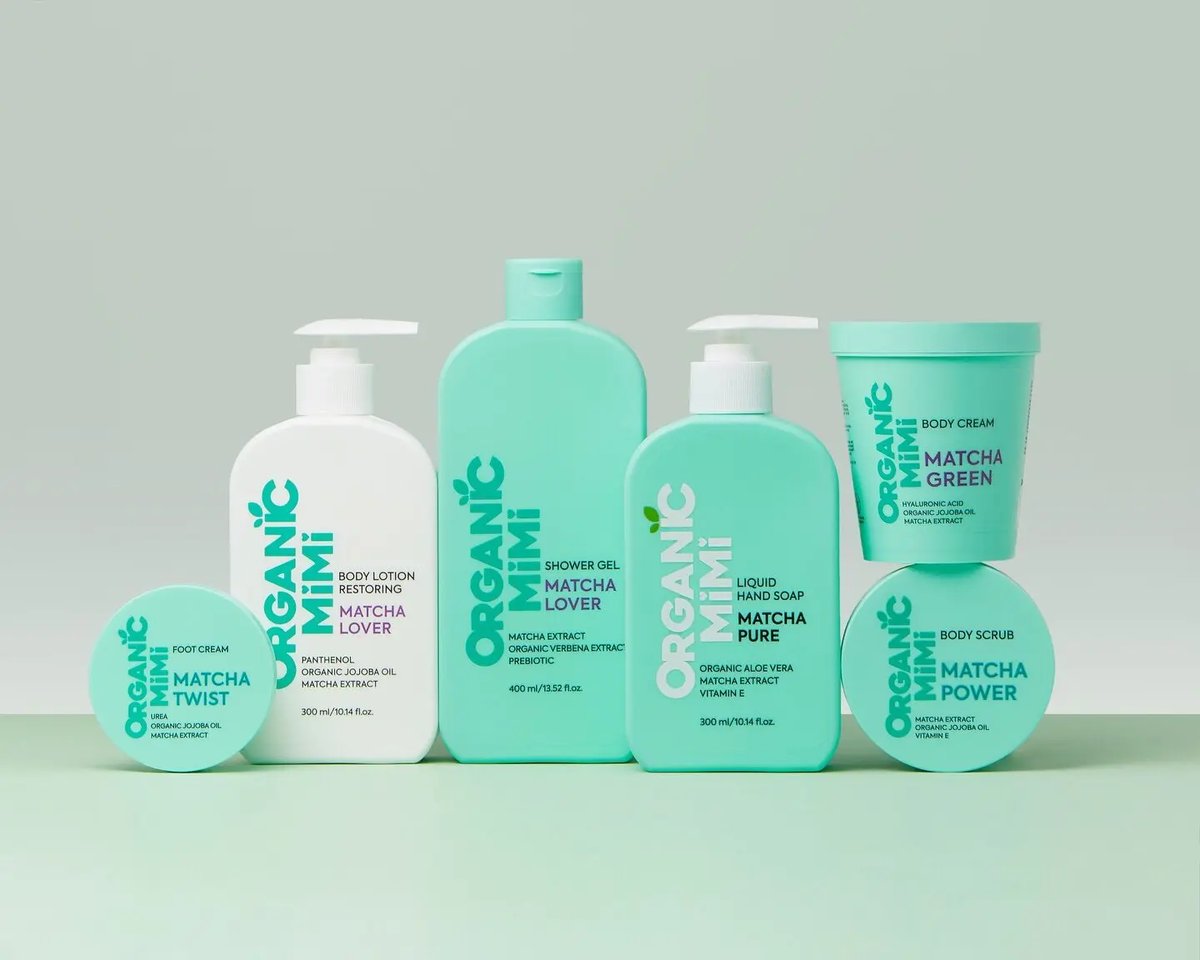 Organic Mimi Tečni sapun za ruke Matcha pure, 300 ml | VESNA.RS